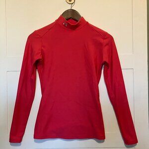 Under Armour Small ColdGear Mock Neck Long Sleeve Shirt | Ski | Winter Layers